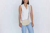 Coco Linen Crossbody Clutch
