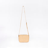 Gigi Latte Leather Strap