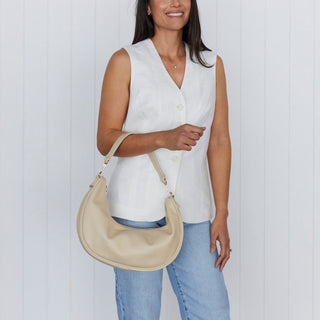 Luna Linen Slouchy Crescent