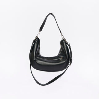 Luna Black Slouchy Crescent