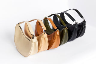 Luna Black Slouchy Crescent - Sale