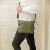 Mini Rome Army Leather Crossbody