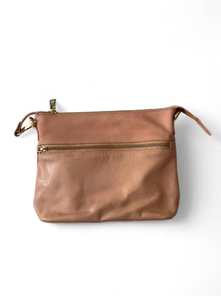 Mini Rome Blush Leather Crossbody - Sale