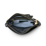 Mini Florence Nude Leather Crossbody Wallet