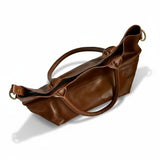 Paris Cocoa Leather Tote