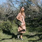 Singapore Army Leather Crossbody Bag