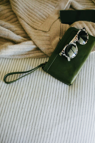 Berlin Army Leather Clutch Wallet
