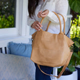 Paris Nude Leather Tote Bag - Sale