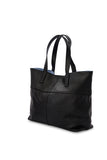 New York Black Leather Tote Bag
