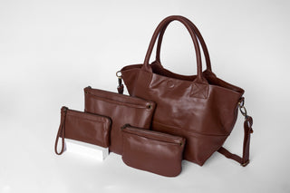 Florence Cocoa Leather Crossbody