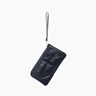 Berlin Black Leather Clutch Wallet