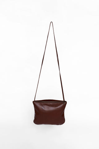 Florence Cocoa Leather Crossbody