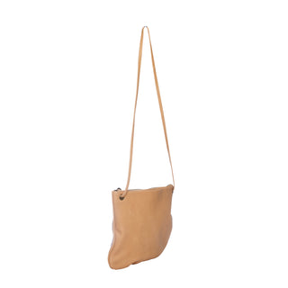 Florence Leather Crossbody Bag - Nude
