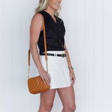 Gigi Caramel Crossbody - Sale