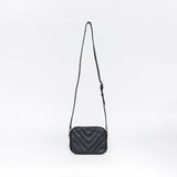 Gigi French Navy Leather Strap