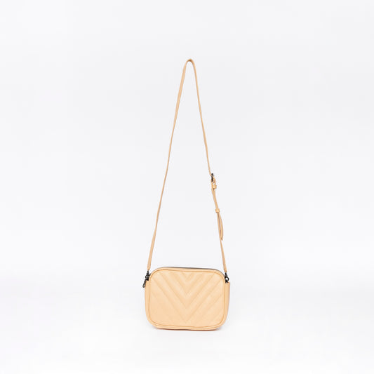 Gigi Latte Leather Strap