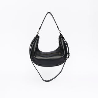 Luna Black Slouchy Crescent