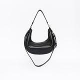 Luna Black Slouchy Crescent