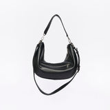 Luna Black Slouchy Crescent
