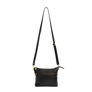 Mini Rome Black Leather Crossbody - Seconds