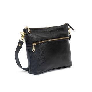 Mini Rome Black Leather Crossbody - Seconds