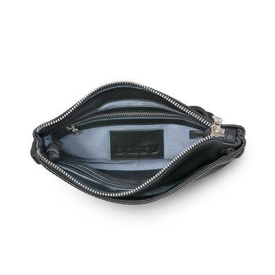 Florence Army Leather Crossbody - After