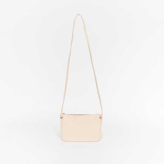 Mini Florence Linen Leather Crossbody Wallet