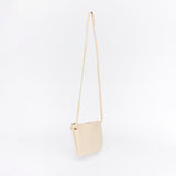 Mini Florence Linen Leather Crossbody Wallet