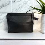 Sicily Black Toiletry Bag