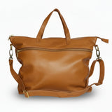 Rome Caramel Leather Tote Bag