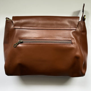 Singapore Cocoa Leather Crossbody