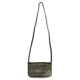 Mini Florence Army Leather Crossbody Wallet