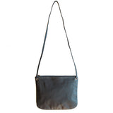 Florence Grey Leather Crossbody Bag