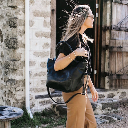 The Paris Leather Tote: Blends Luxurious Style and Function