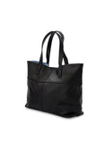 New York Black Leather Tote Bag